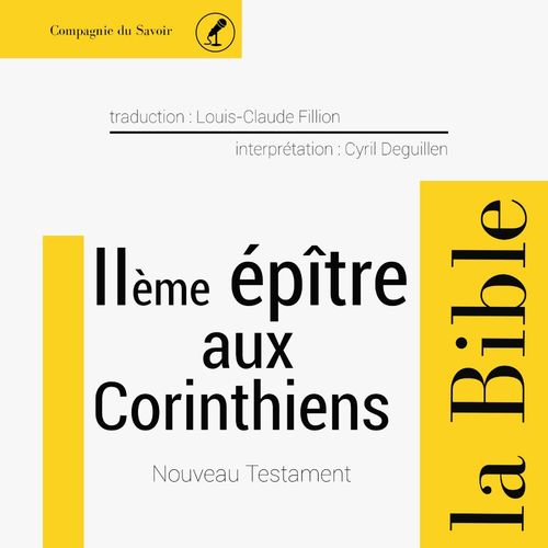 audiobook cover of Deuxième épître aux Corinthiens, by Anonyme