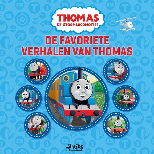 Couverture audiobook de Thomas de Stoomlocomotief - De favoriete verhalen van Thomas, de Mattel