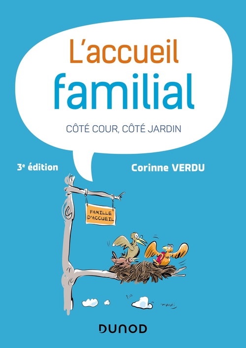 Couverture ebook de L'accueil familial - 3e éd., de Corinne Verdu