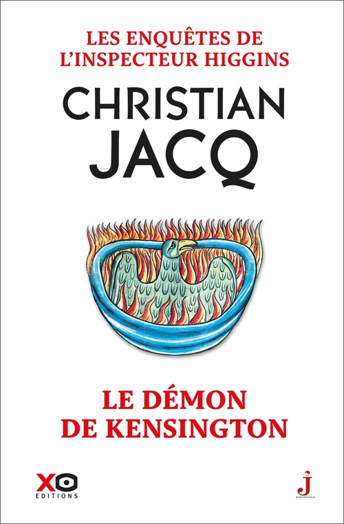 Couverture ebook de Les enquêtes de l'inspecteur Higgins - Tome 24 Le démon de Kensington, de Christian Jacq