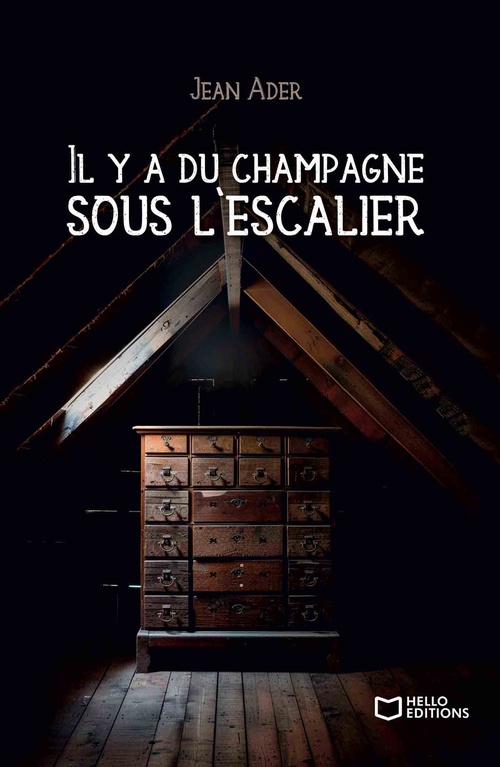 Couverture ebook de Il y a du champagne sous l'escalier, de Jean Ader