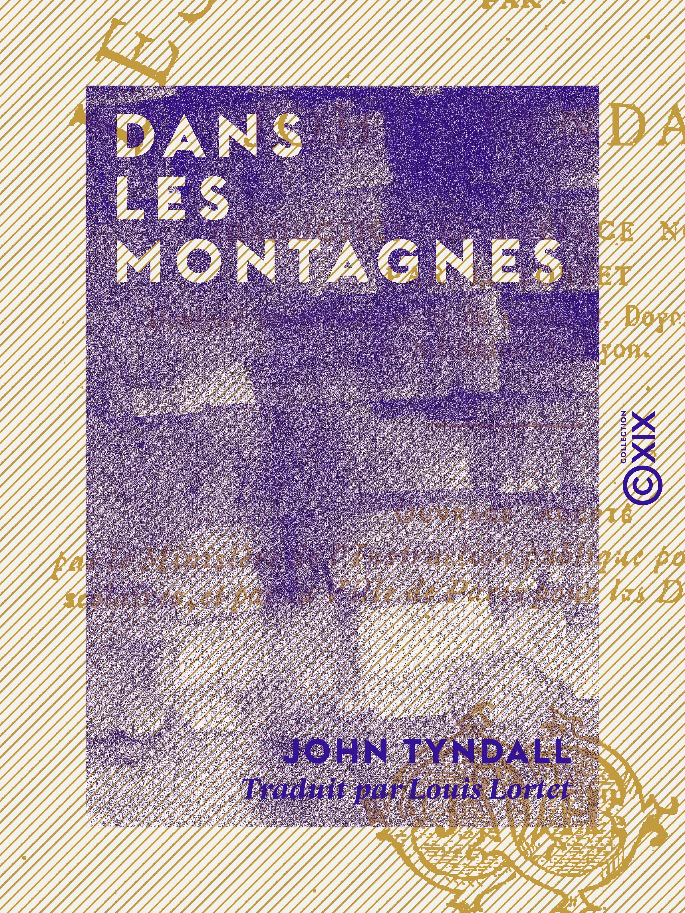 ebook cover of Dans les montagnes, by John Tyndall