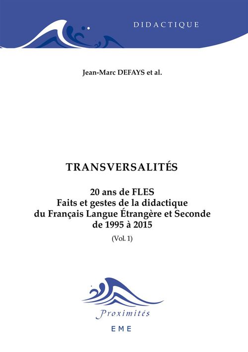 ebook cover of Transversalités, by Jean-Marc Defays