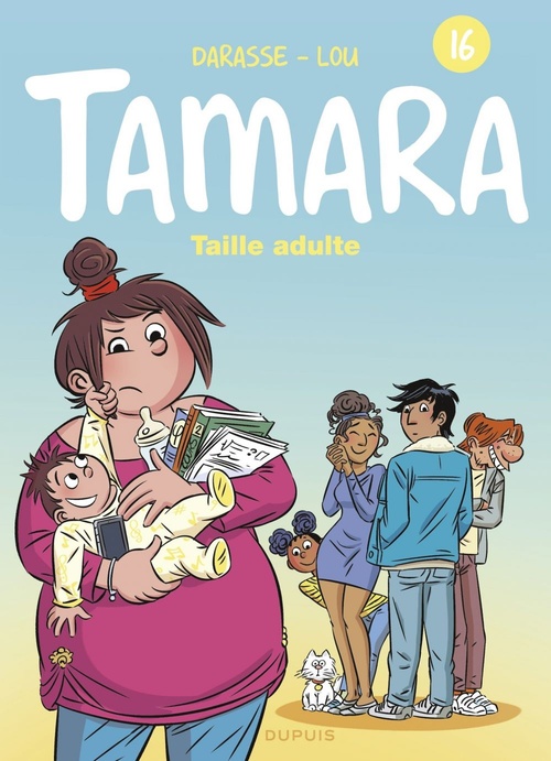 Couverture ebook de Tamara - Tome 16 - Taille adulte, de Lou, Zidrou, Bosse, Christian Darasse