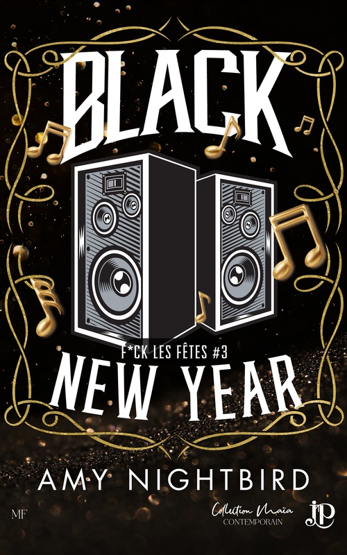 ebook cover of Black New Year, by Amy Nightbird