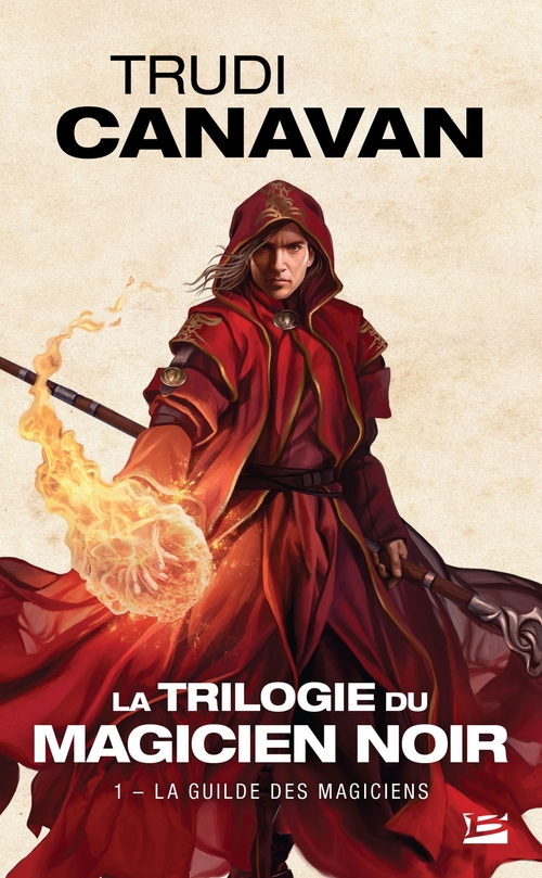 Couverture ebook de La Trilogie du magicien noir, T1 : La Guilde des magiciens, de Trudi Canavan