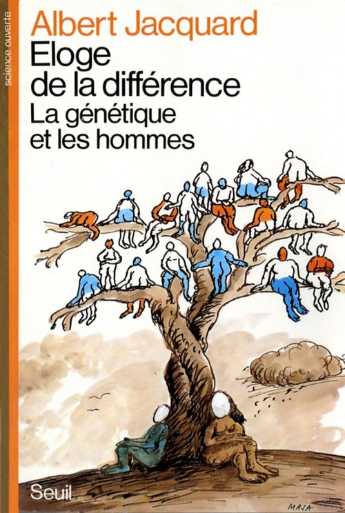 ebook cover of Eloge de la différence. La génétique et les hommes, by Albert Jacquard