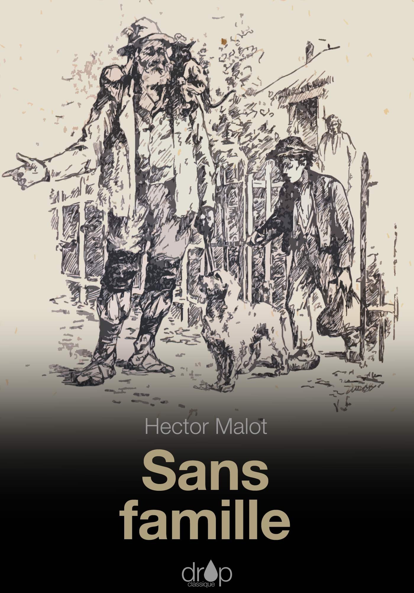Couverture ebook de Sans famille, de Hector Malot