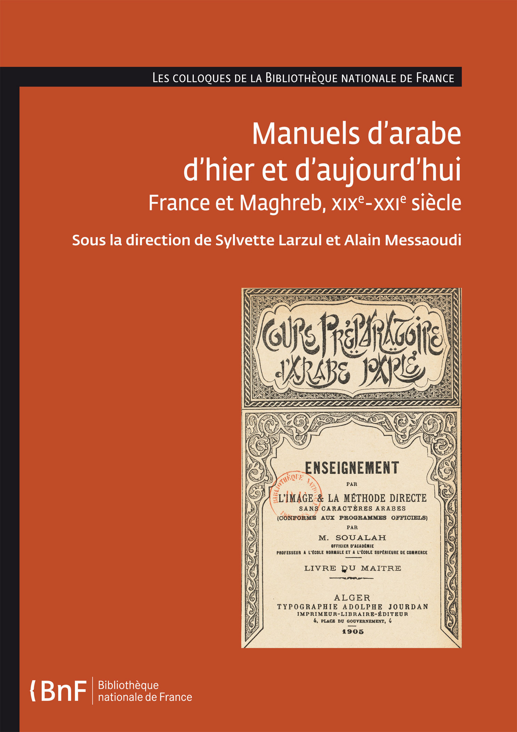 Couverture ebook de Manuels d´arabe d´hier et d´aujourd´hui, de