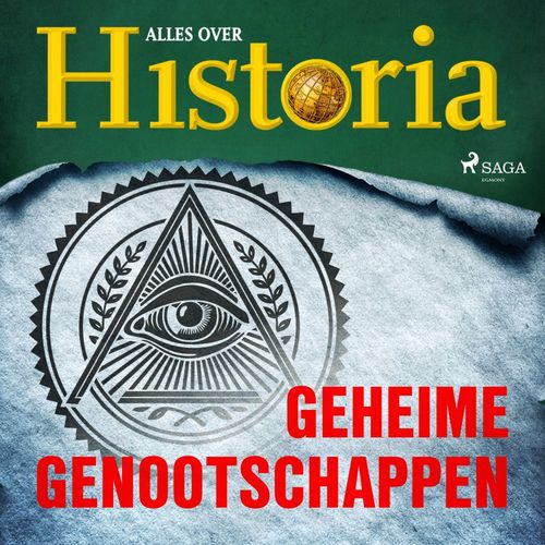 audiobook cover of Geheime genootschappen, by Alles Over Historia