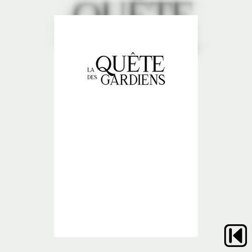 audiobook cover of La quête des gardiens, by G. Julien Poirier