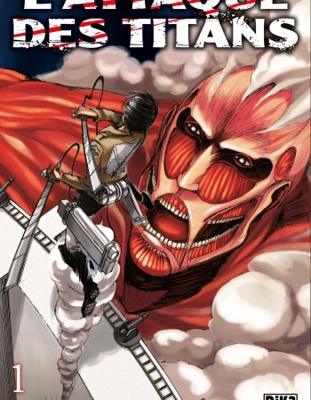 ebook cover of L'Attaque des Titans T01, by Hajime Isayama