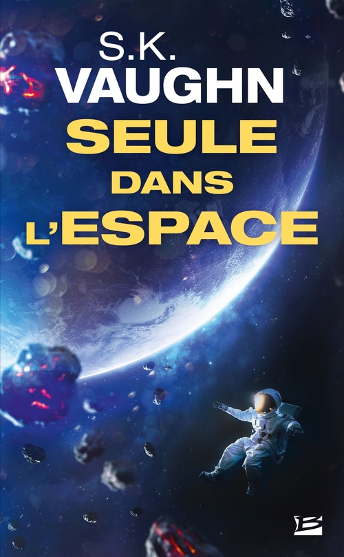 ebook cover of Seule dans l'espace, by S. k. Vaughn