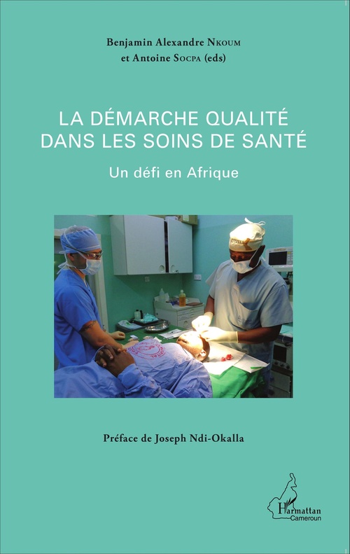 Couverture ebook de La démarche qualité dans les soins de santé, de Collectif