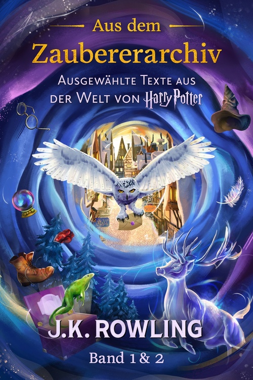 ebook cover of Aus dem Zaubererarchiv (Band 1 & 2), by J.K. Rowling