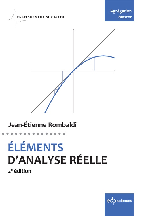 ebook cover of ÉLÉMENTS D´ANALYSE RÉELLE, by Jean-Etienne Rombaldi