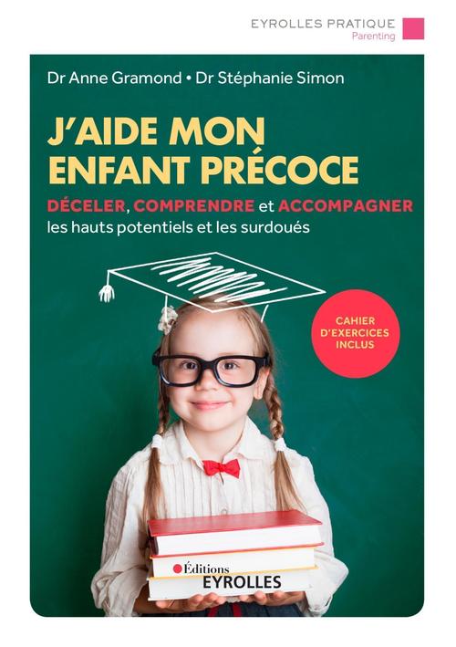 Couverture ebook de J'aide mon enfant précoce, de Anne Gramond, Stephanie Simon