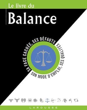Couverture ebook de Le livre de la Balance, de Collectif