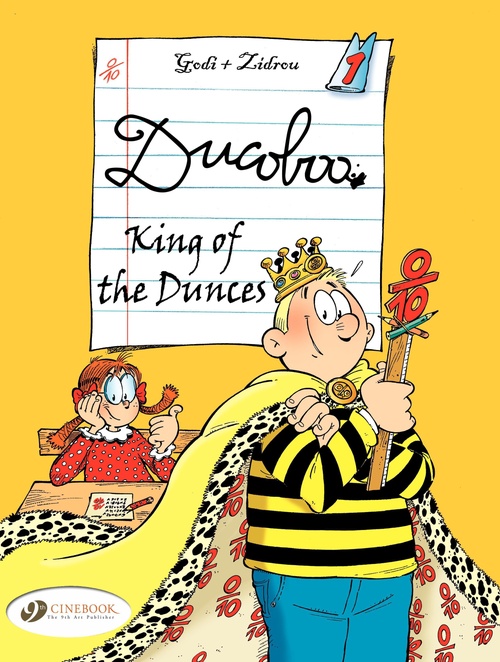 ebook cover of Ducoboo - Volume 1 - King of the Dunces, by Zidrou, Godi