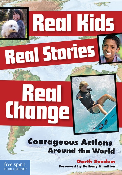 ebook cover of Real Kids, Real Stories, Real Change, by Garth Sundem