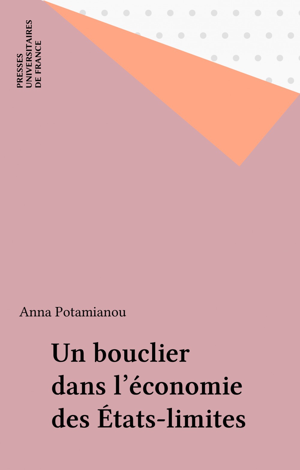 ebook cover of Un bouclier dans l'économie des États-limites, by Anna Potamianou