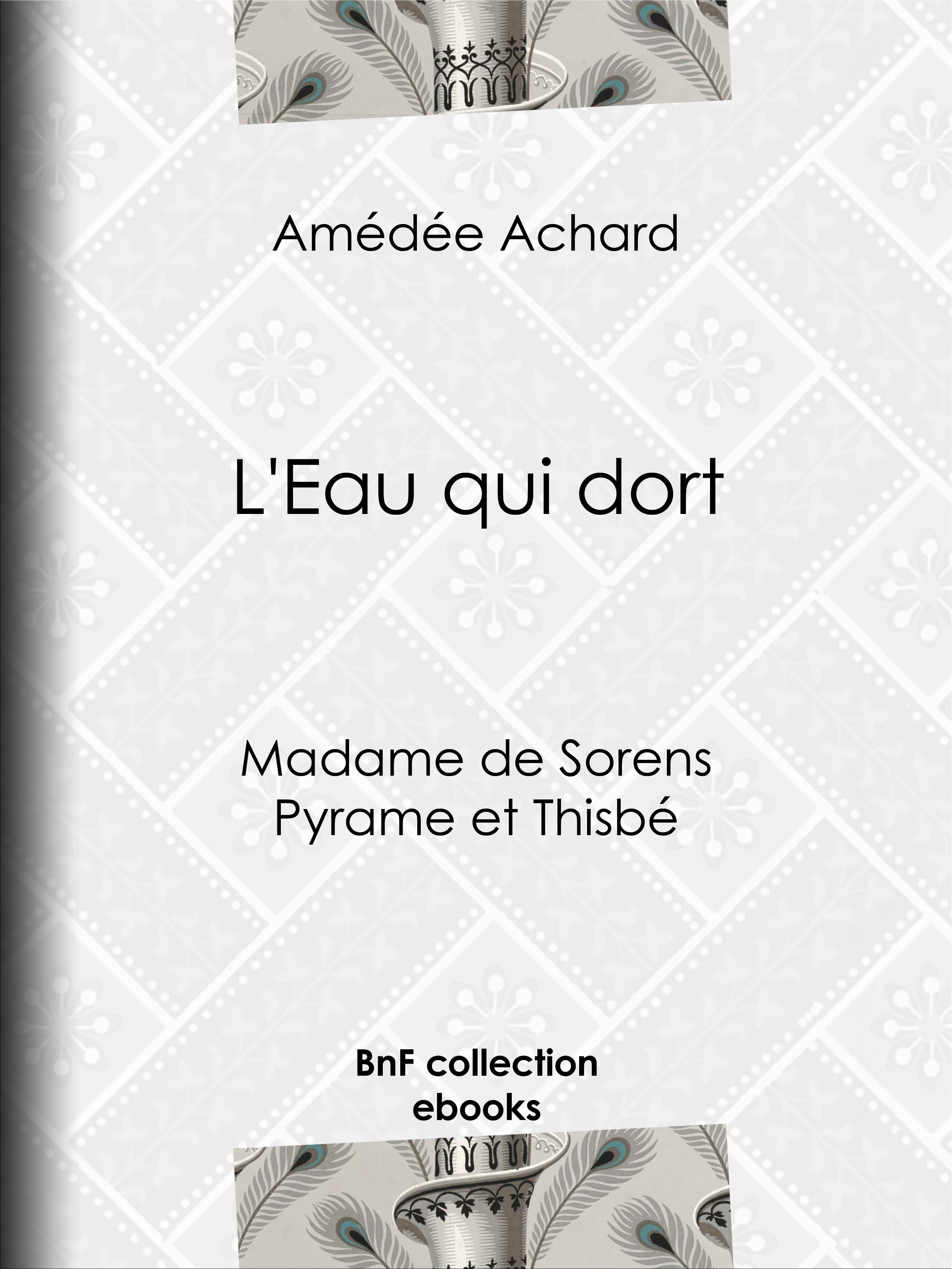 ebook cover of L'Eau qui dort, by Amédée Achard
