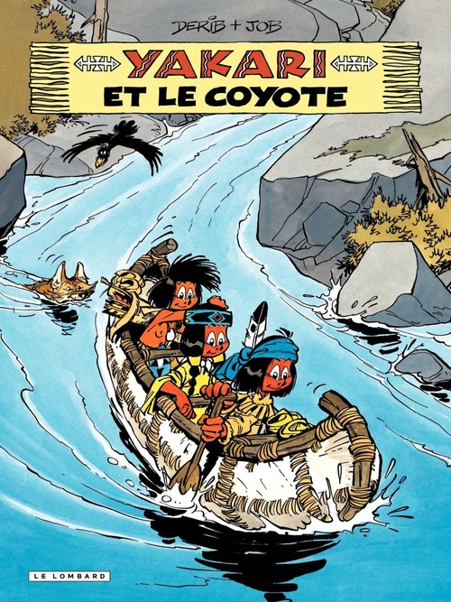 Couverture ebook de Yakari - Tome 12 - Yakari et le coyote, de Job, Derib