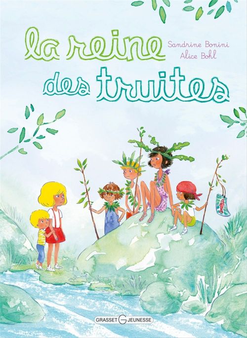 Couverture ebook de La reine des truites, de Sandrine Bonini