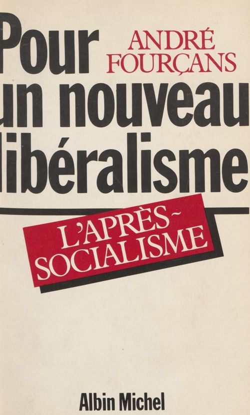 ebook cover of Pour un nouveau libéralisme, by Andre Fourcans
