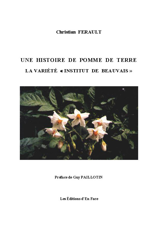 ebook cover of Une Histoire de pomme de terre : la variété "Institut de Beauvais", by Christian Férault