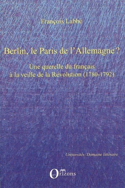 ebook cover of Berlin, le Paris de l'Allemagne ?, by François Labbé