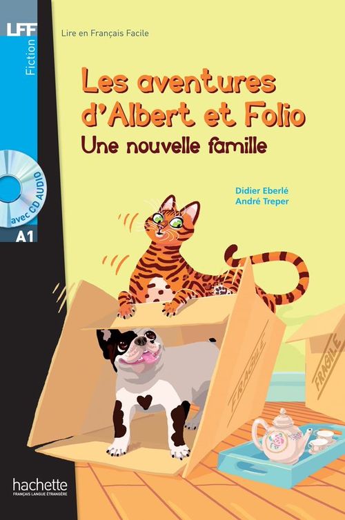 Couverture ebook de Albert et Folio A1 - Une nouvelle famille (ebook), de André Treper, Didier Eberlé