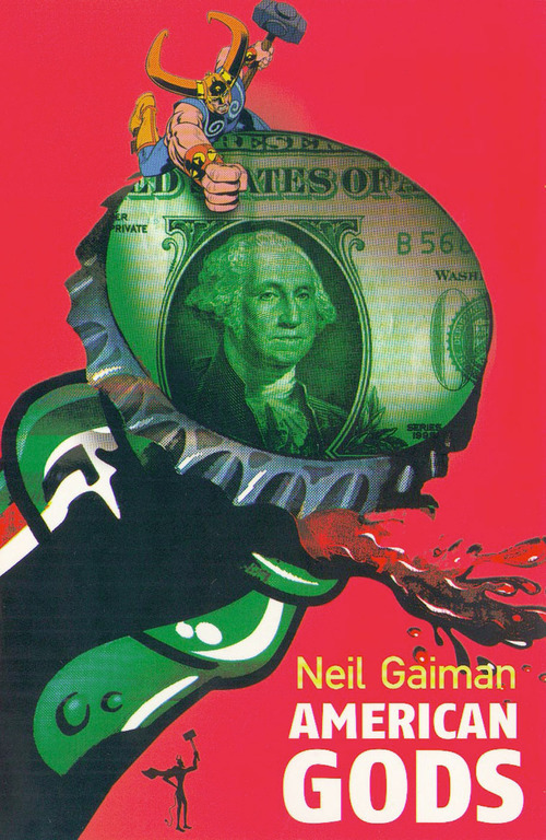 ebook cover of American Gods, by Neil Gaiman