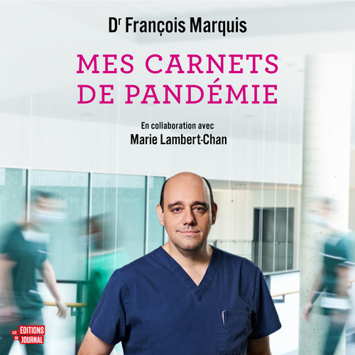 Couverture audiobook de Mes carnets de pandémie, de François Marquis