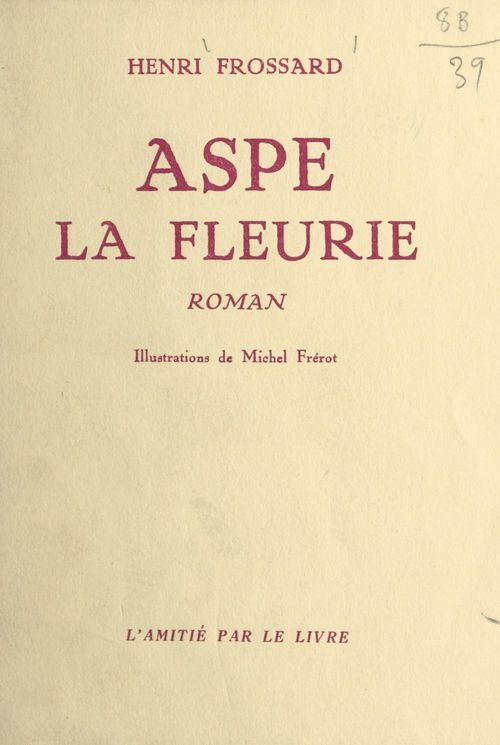 Couverture ebook de Aspe la fleurie, de Henri Frossard