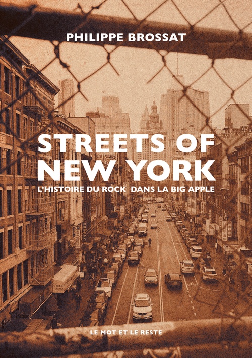 ebook cover of Streets of New-York, by Philippe Brossat