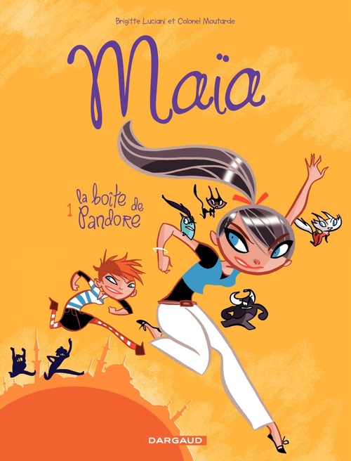 ebook cover of Maïa - Tome 1 - La Boîte de Pandore, by Colonel Moutarde, Brigitte Luciani