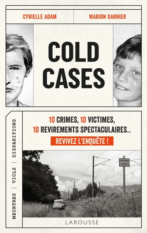 Couverture ebook de Cold Cases, de Cyrielle Adam, Marion Garnier