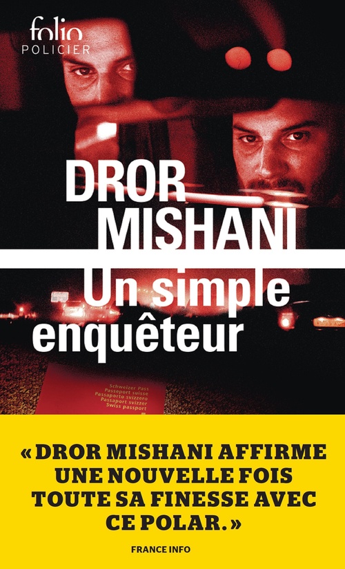 ebook cover of Un simple enquêteur, by Dror Mishani