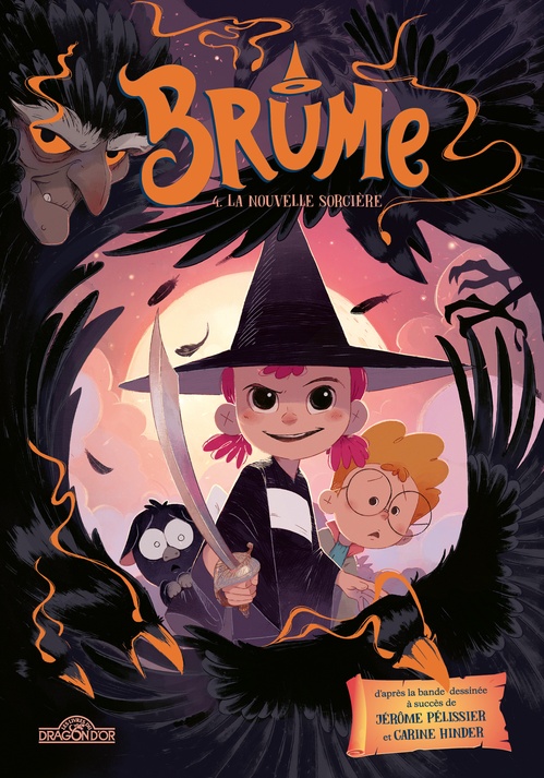 Couverture ebook de Brume - Tome 4 La Nouvelle Sorcière, de Jérôme Pélissier, Carine Hinder