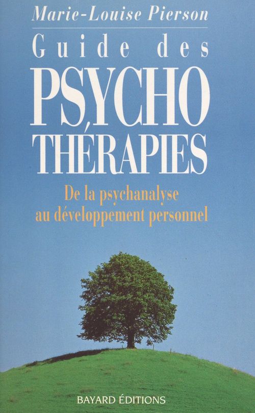 Couverture ebook de Guide des psychothérapies, de Marie-Louise Pierson