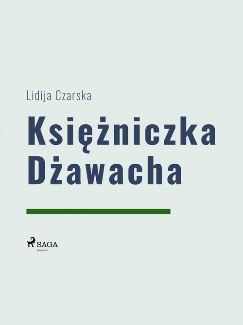 Couverture ebook de Ksiezniczka Dzawacha, de Lidija Aleksiejewna Czarska