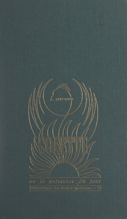 Couverture ebook de Colette ou la naissance du jour, de Anne A. Ketchum