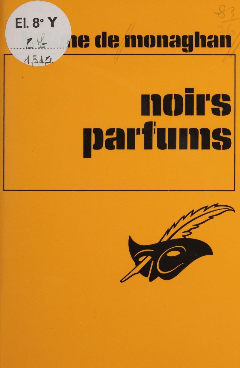 ebook cover of Noirs parfums, by Helene De Monaghan