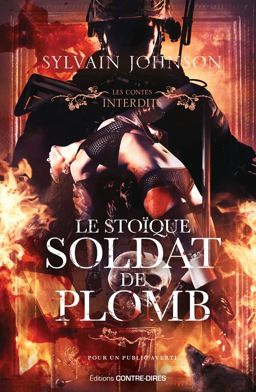 Couverture ebook de Le stoïque soldat de plomb, de Sylvain Johnson