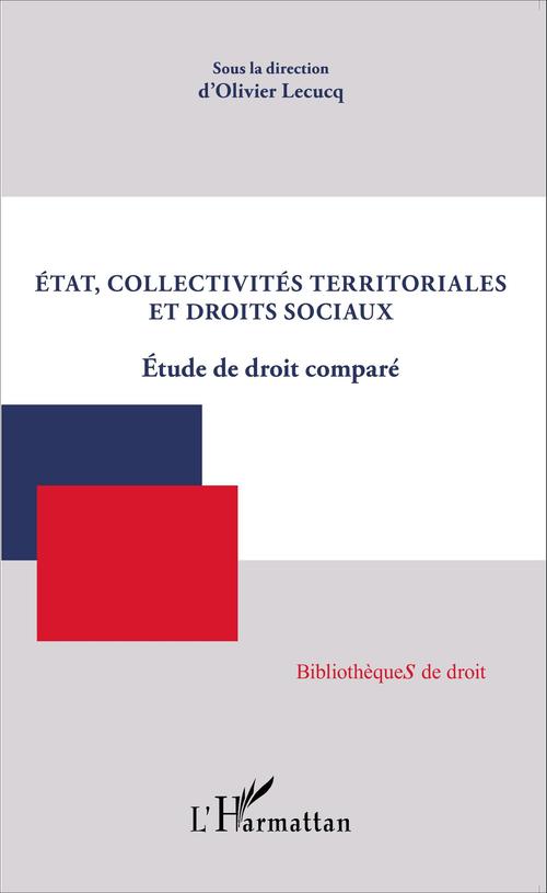 ebook cover of État, collectivités territoriales et droits sociaux, by Olivier Lecucq