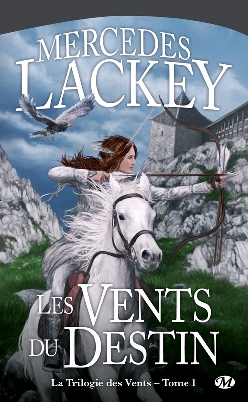 Couverture ebook de La Trilogie des Vents, T1 : Les Vents du destin, de Mercedes Lackey