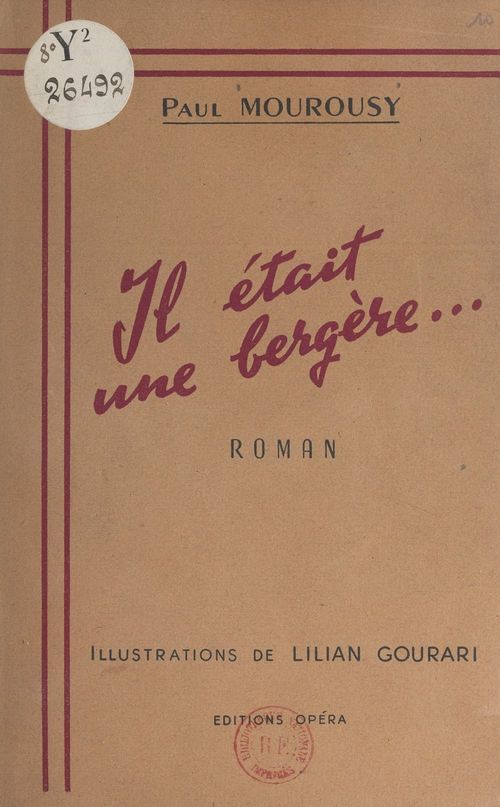 Couverture ebook de Il était une bergère..., de Paul Mourousy