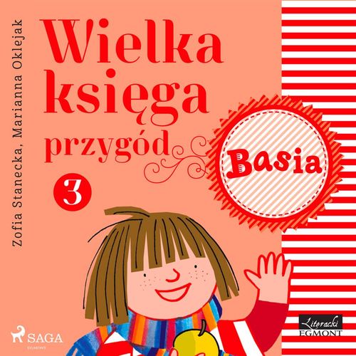 audiobook cover of Wielka ksiega przygód 3 - Basia, by Zofia Stanecka
