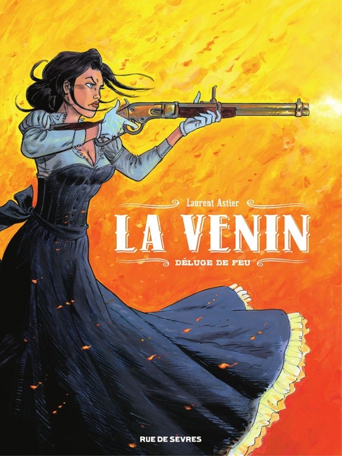 Couverture ebook de La Venin - Tome 1 - Déluge de feu, de Laurent Astier